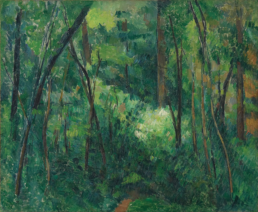 Orman Altı - Paul Cézanne
