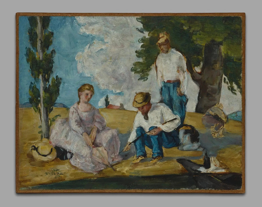 Balık Tutma Oyunu - Paul Cézanne