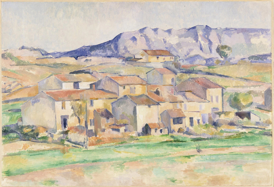 Gardanne yakınlarında Payennet Köyü - Paul Cézanne