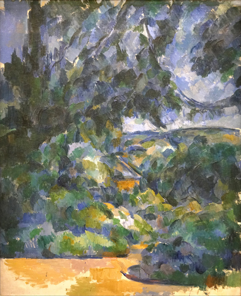Mavi Manzara - Paul Cézanne