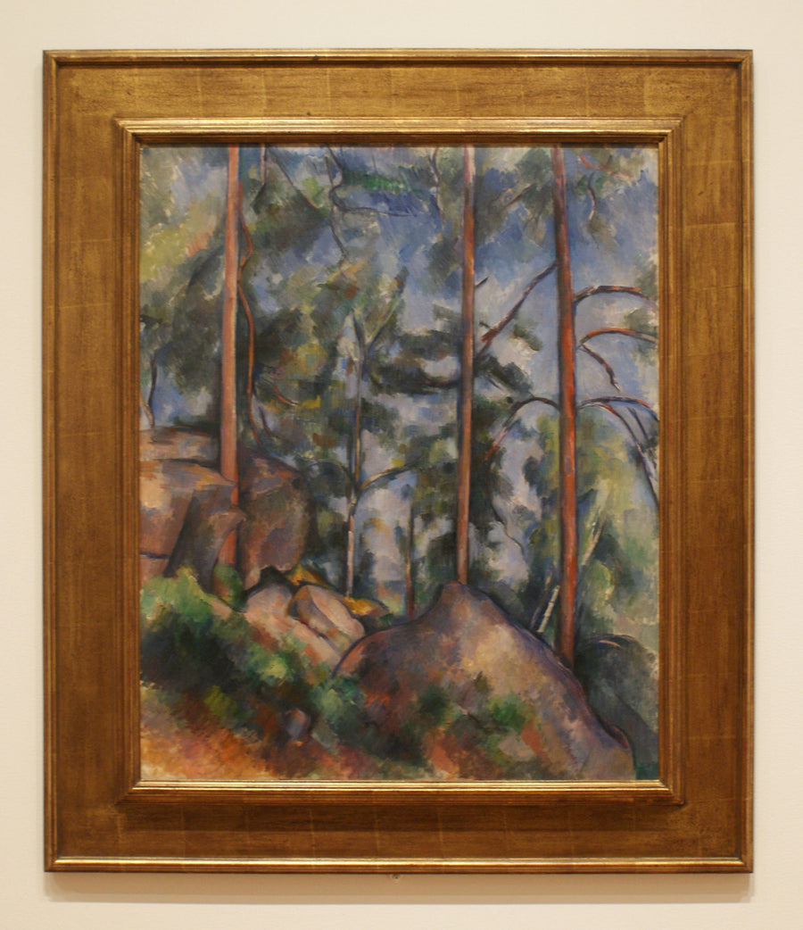 Pins et Rochers, Fontainebleau - Paul Cézanne