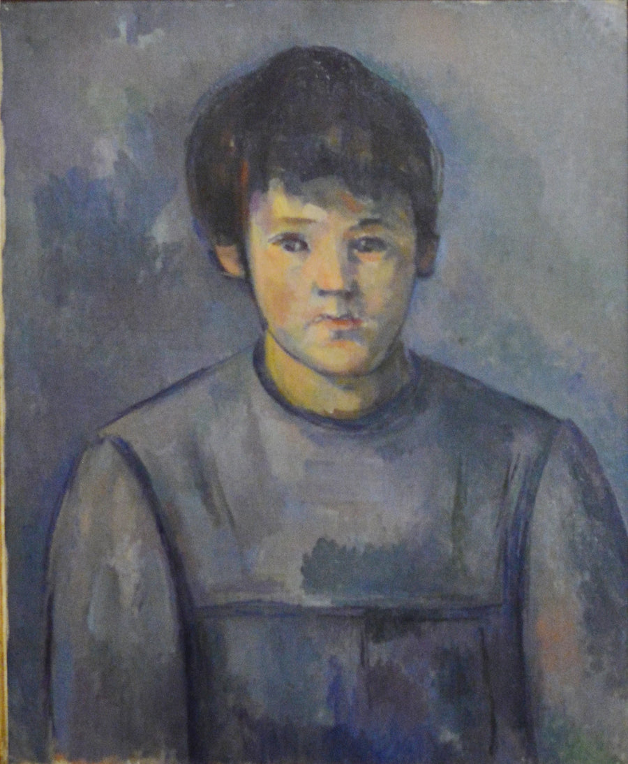 Küçük Kız Portresi - Paul Cézanne