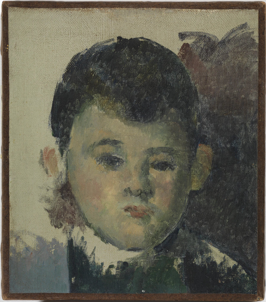 Sanatçının oğlu portresi - Paul Cézanne
