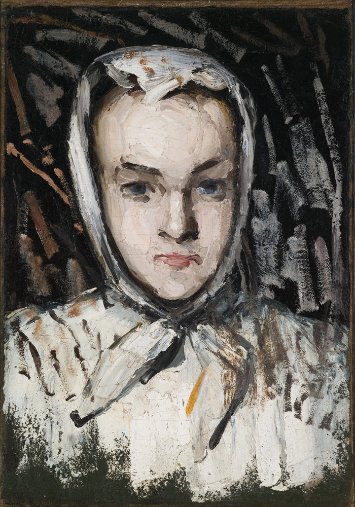 Sanatçının kardeşi Marie Cézanne'ın portresi - Paul Cézanne
