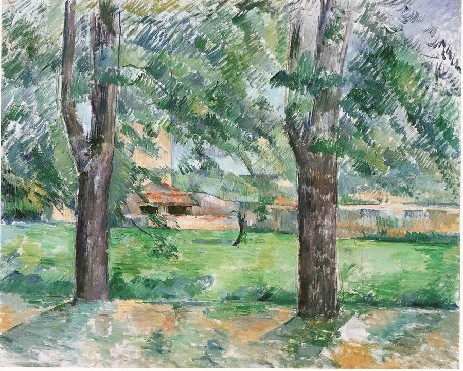 Jas de Bouffan Çayırı ve Çiftliği - Paul Cézanne