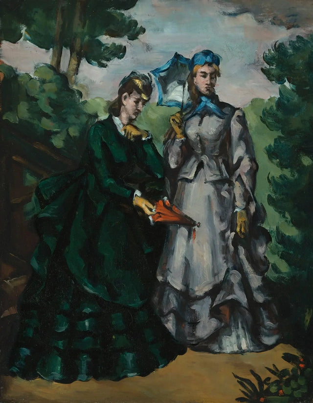 Yürüyüş, 1871 - Paul Cézanne