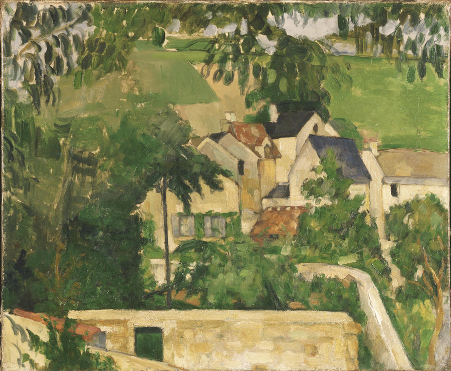 Auvers-sur-Oise Fırını Mahallesi - Paul Cézanne