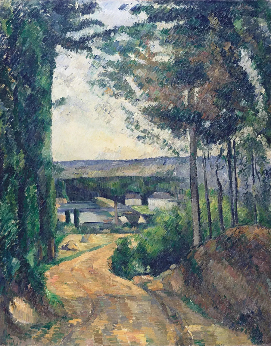 Gölete Giden Yol - Paul Cézanne