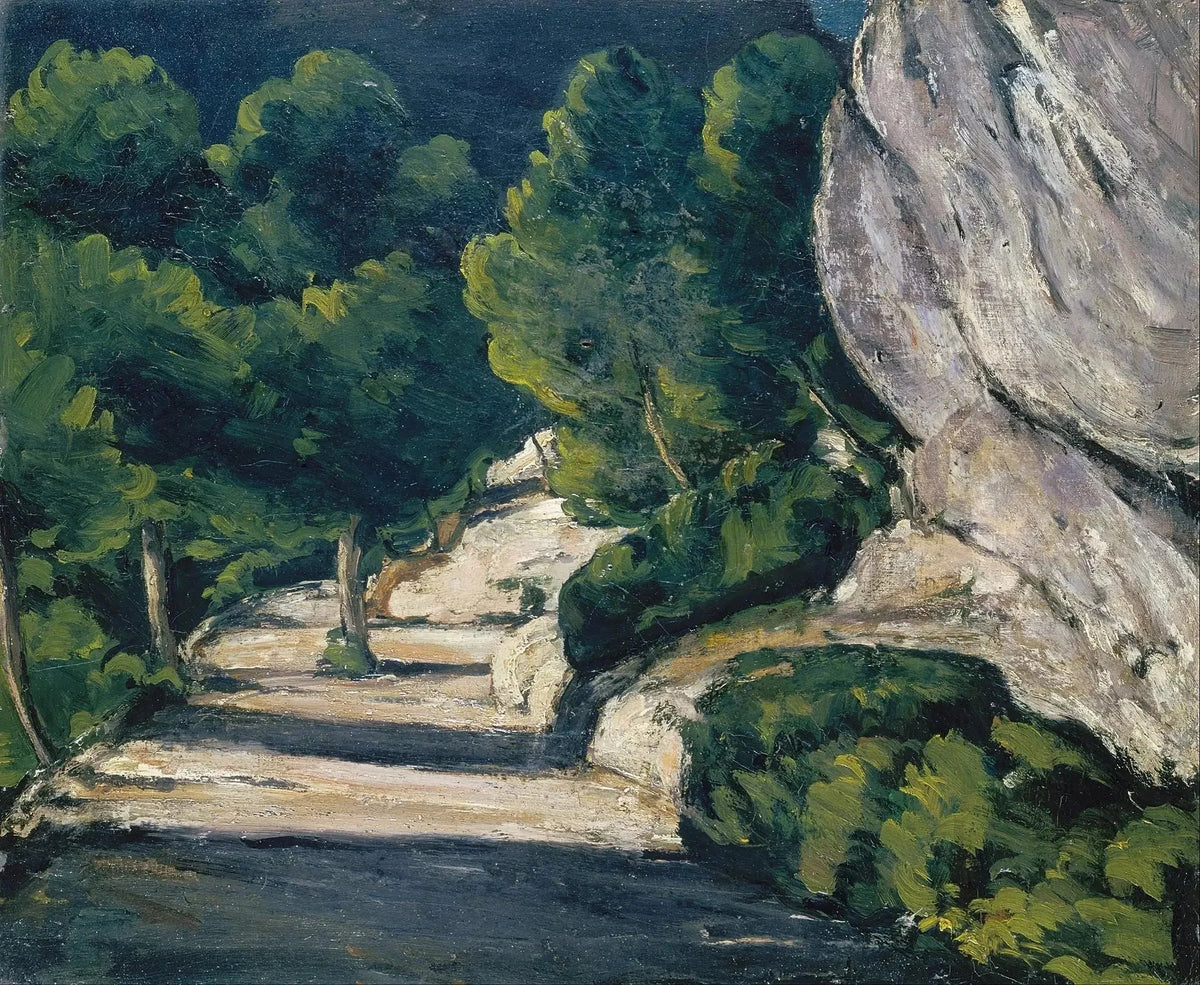 Orman Yolu - Paul Cézanne