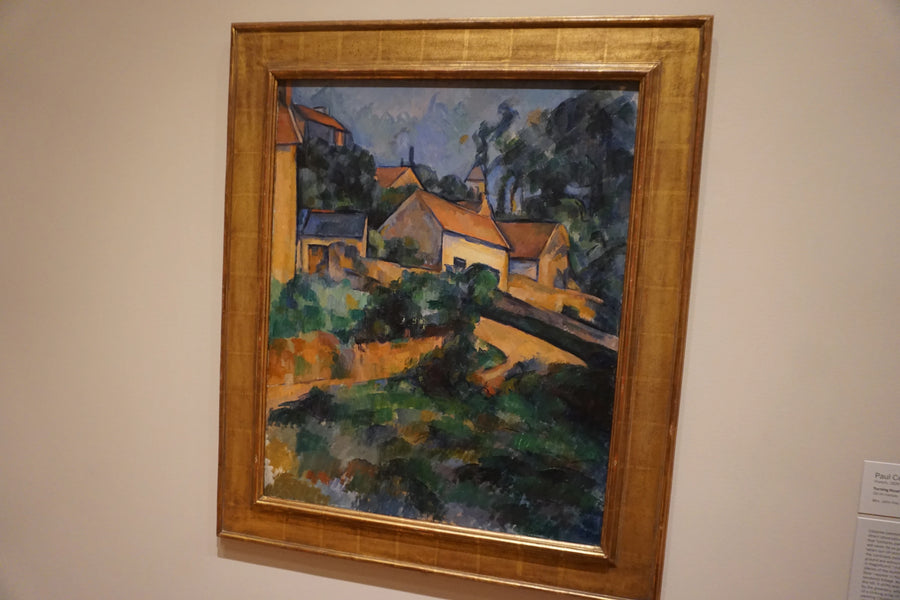 Montgeroult'taki Dönme Yolu - Paul Cézanne
