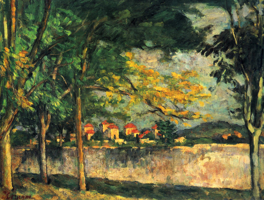 Yol; Surları - Paul Cézanne