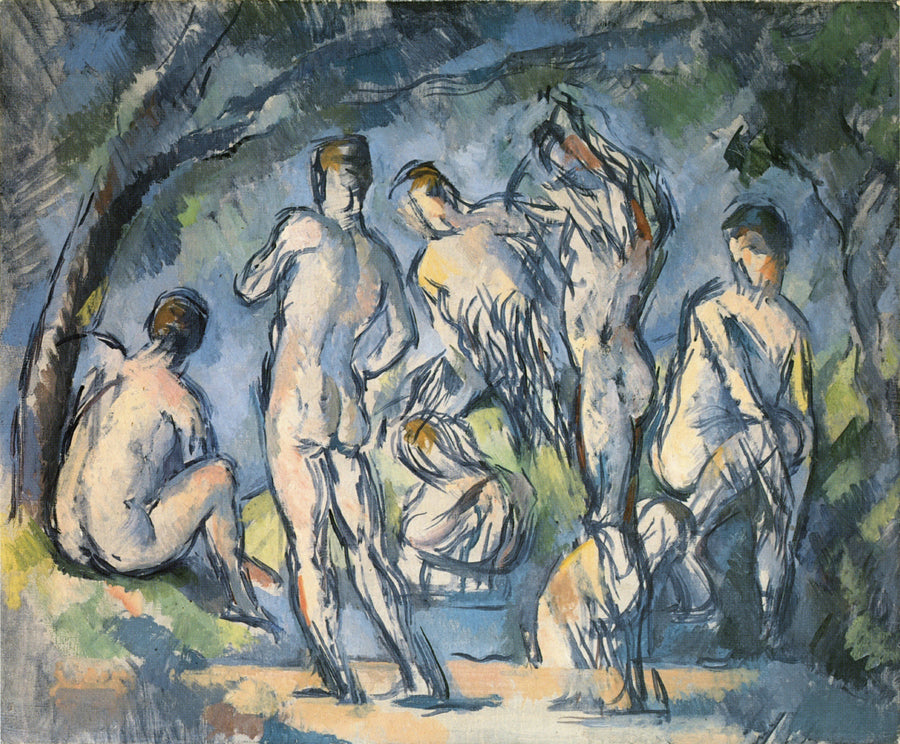 Yedi Yüzen Grubu - Paul Cézanne