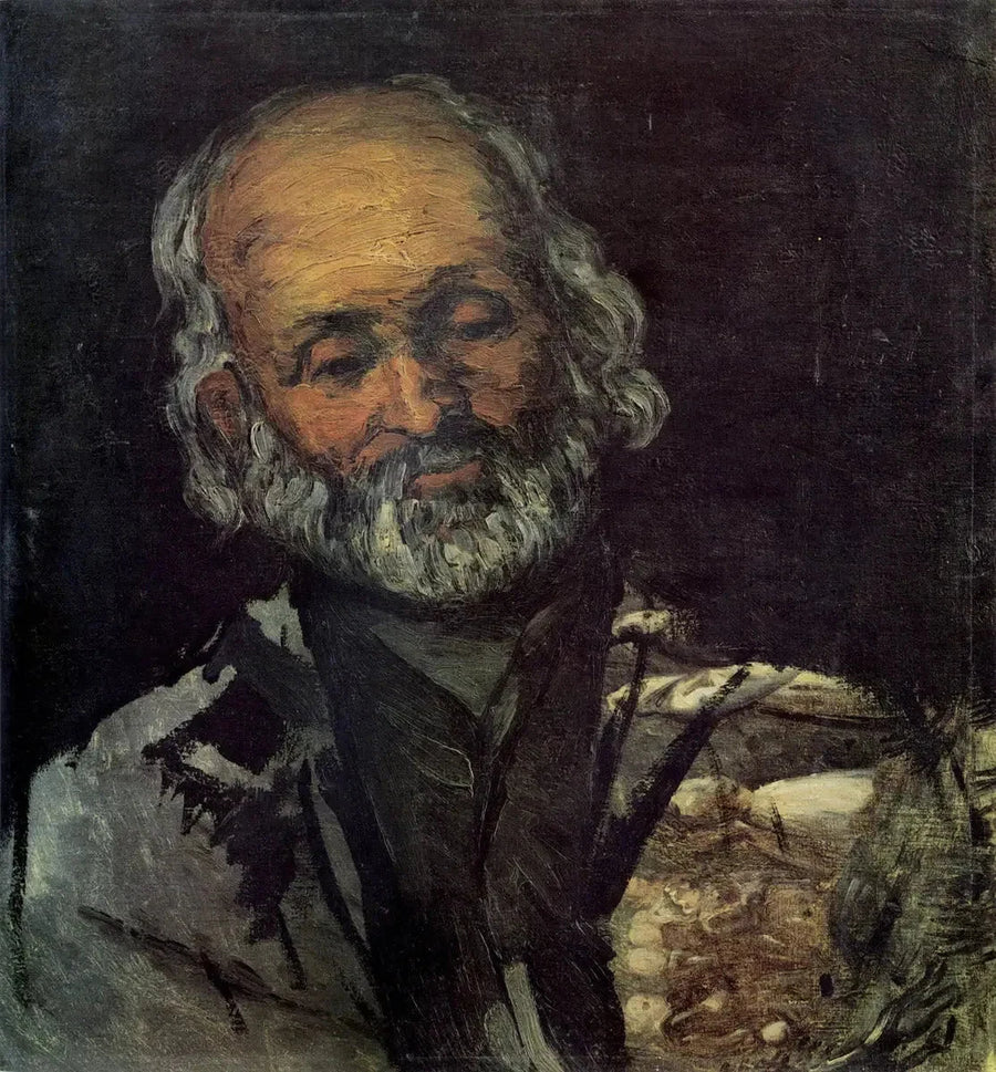 Yaşlı Adamın Başı - Paul Cézanne
