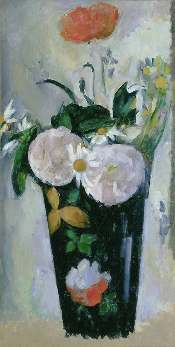 Koyu Mavi Vazo, III - Paul Cézanne