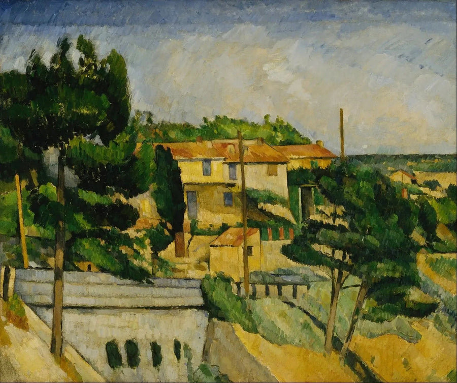 Estaque'deki Viyadük - Paul Cézanne