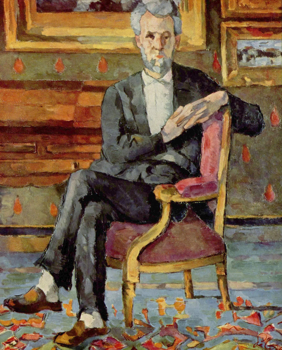 Oturan Victor Chocquet Portresi - Paul Cézanne