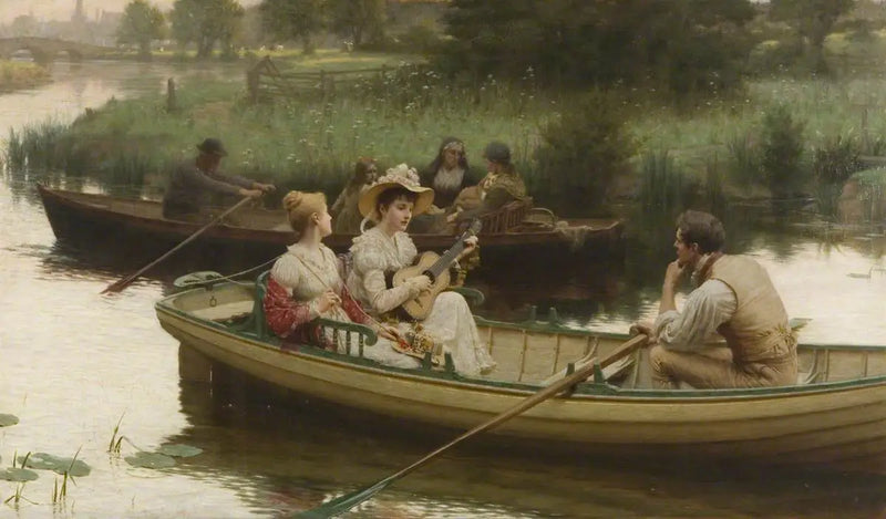 Chagrin ve Şarkı - Edmund Blair Leighton
