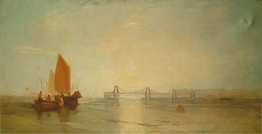 Zincir İskelesi, Brighton, Doğu Sussex - J. M. W. Turner