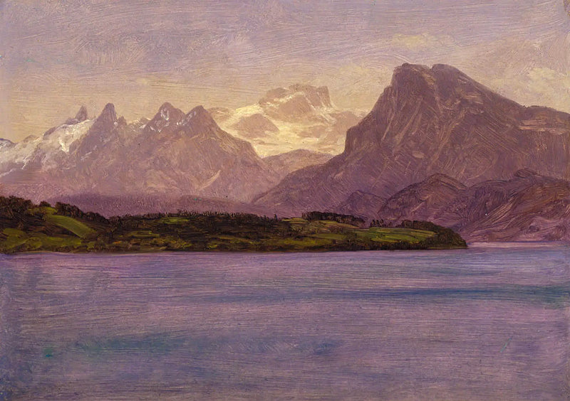 Alaska Kıyı Şeridi - Albert Bierstadt