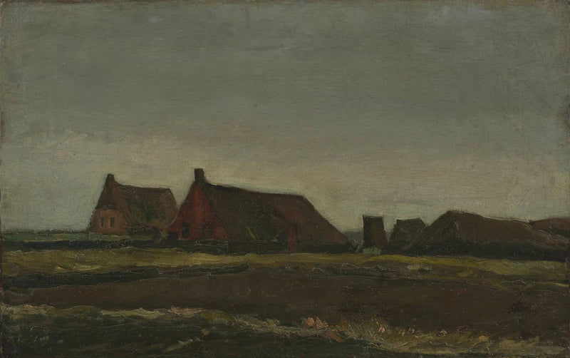 Dağ Evleri - Vincent van Gogh