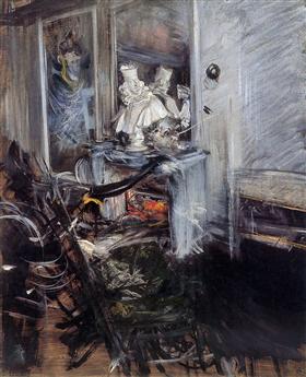 Bir Ressamın Odası - Giovanni Boldini