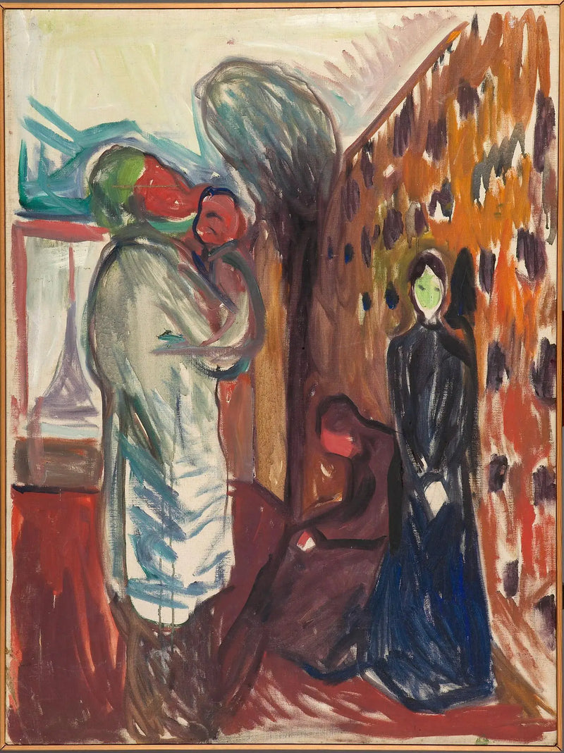 cenaze odası - Edvard Munch