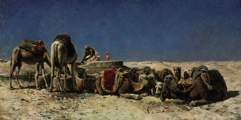 Deve Yanında Bir Depo - Edwin Lord Weeks