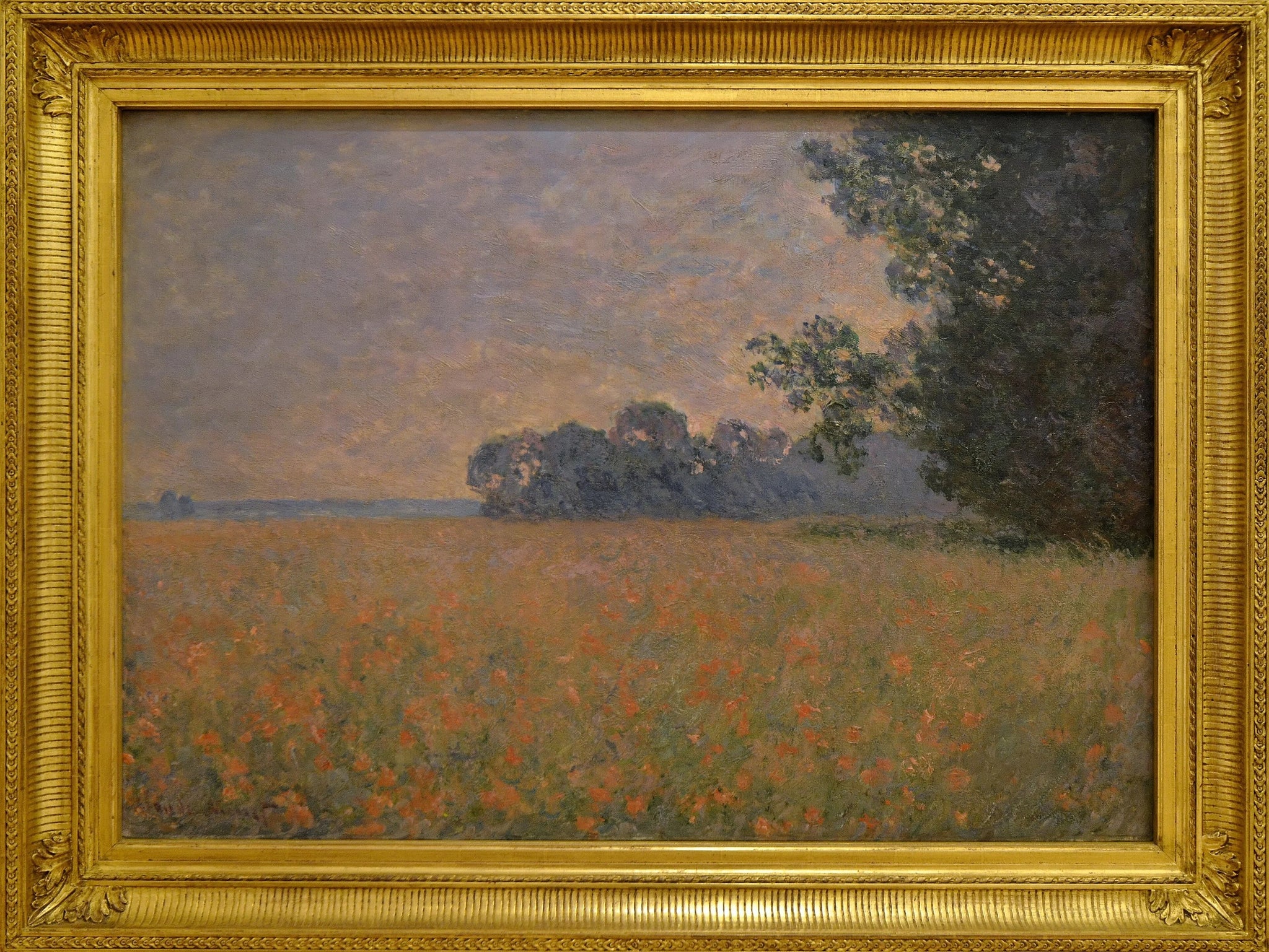 Champ d’avoine aux coquelicots W1258 de Claude Monet – MAMCS 55.974.0.683