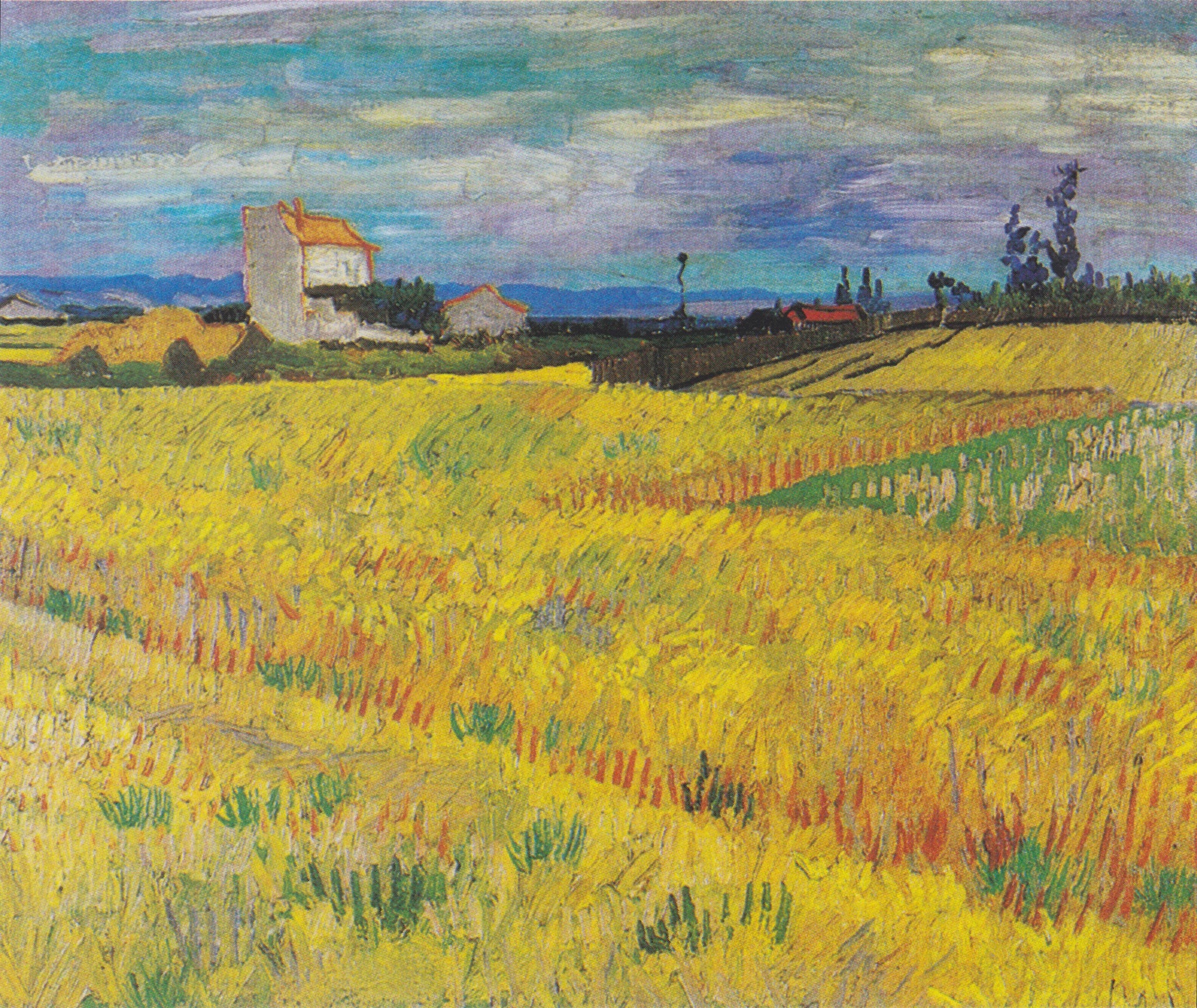 Champ de blé - Vincent van Gogh