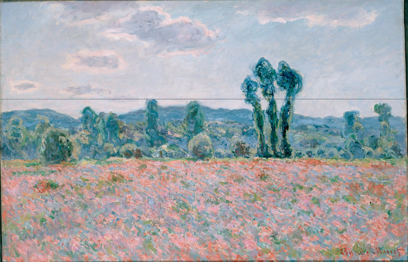 Haşhaş tarlası W1255 - Claude Monet