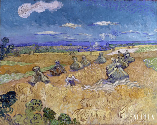 Champ de blé 1890 - Van Gogh - Reproductions de tableaux et peintures haut de gamme