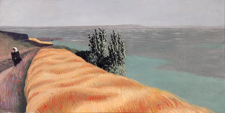 Buğday Tarlası, Locquirec - Félix Vallotton