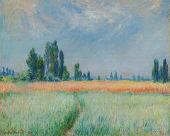 Buğday tarlası W676 - Claude Monet