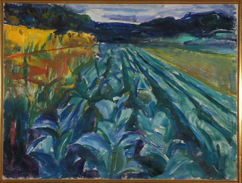 lahana tarlası - Edvard Munch