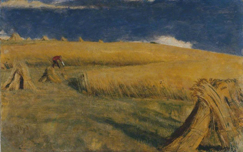 Ewell'deki mısır tarlası - William Holman Hunt