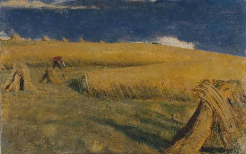 Ewell'deki mısır tarlası - William Holman Hunt