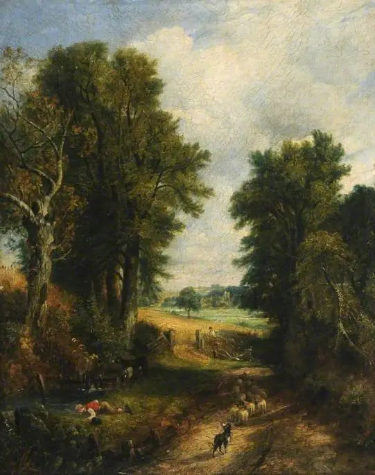 Mısır Tarlası (Kırsal Yol) - John Constable