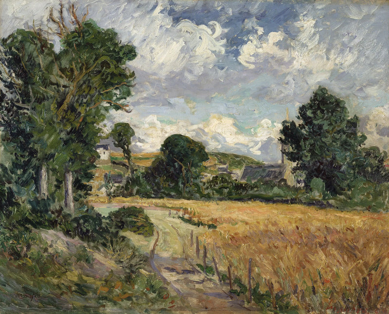 Saint-Jean-du-Doigt Vadisi'nde Mısır Tarlası - Maxime Maufra