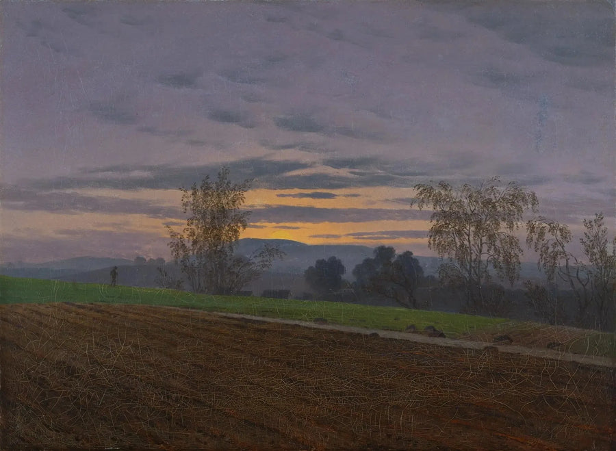 İşlenmiş Tarla - Caspar David Friedrich
