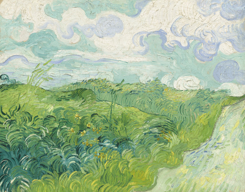 Yeşil buğday tarlaları, Auvers - Vincent van Gogh