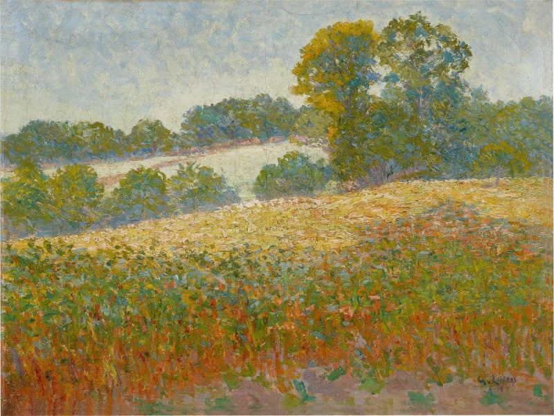 Champs de fleurs - Gustave Loiseau