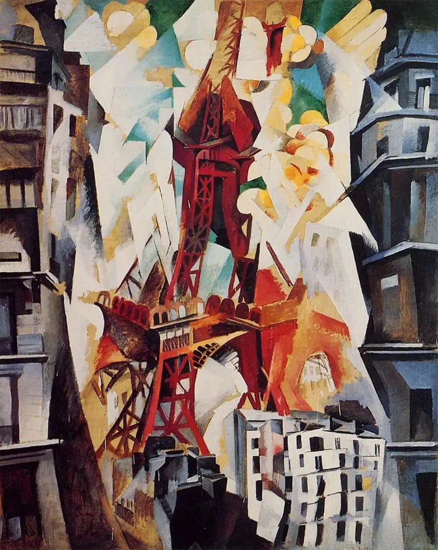 Champs-de-Mars, Kırmızı Kule - Robert Delaunay