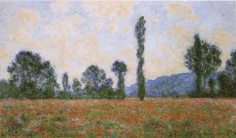 Papilla Alanları - Claude Monet