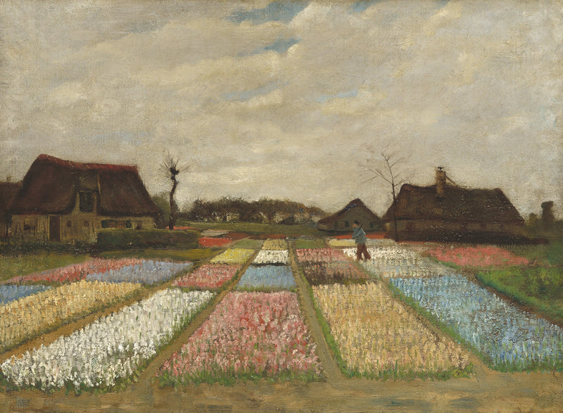Hollanda'da Çiçek Tarlaları - Vincent van Gogh