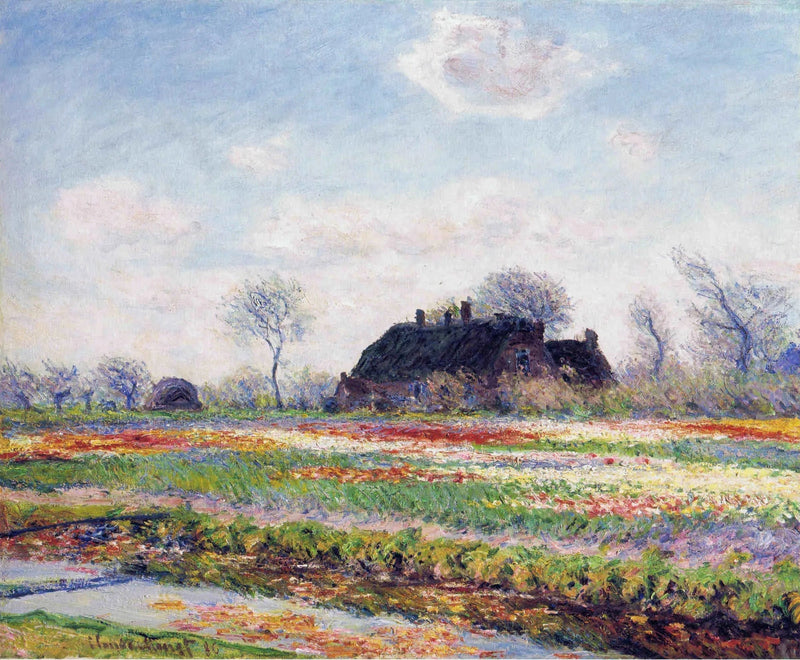 Sassenheim W1070'deki lale tarlaları - Claude Monet