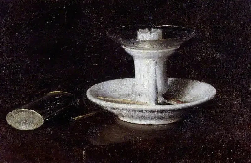 Beyaz Avize - Henri Fantin-Latour