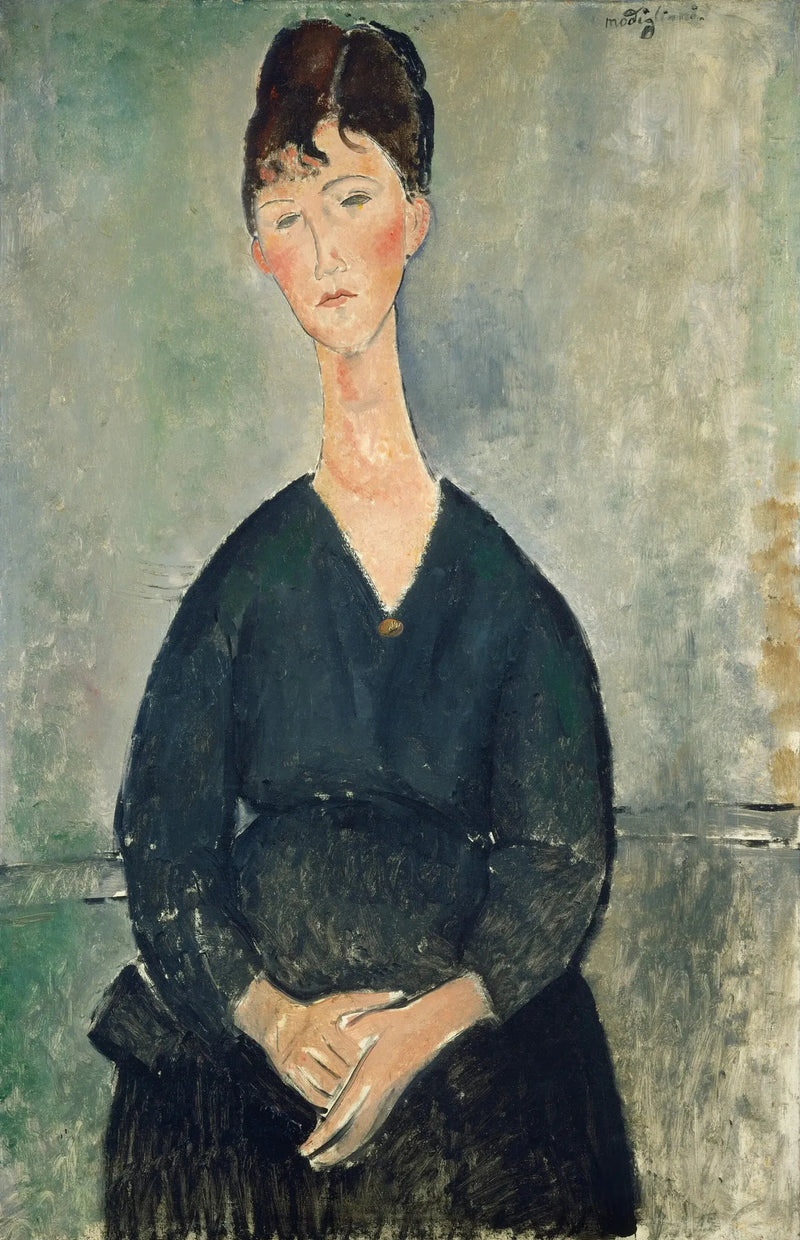Kafe-konser Şarkıcısı - Amedeo Modigliani