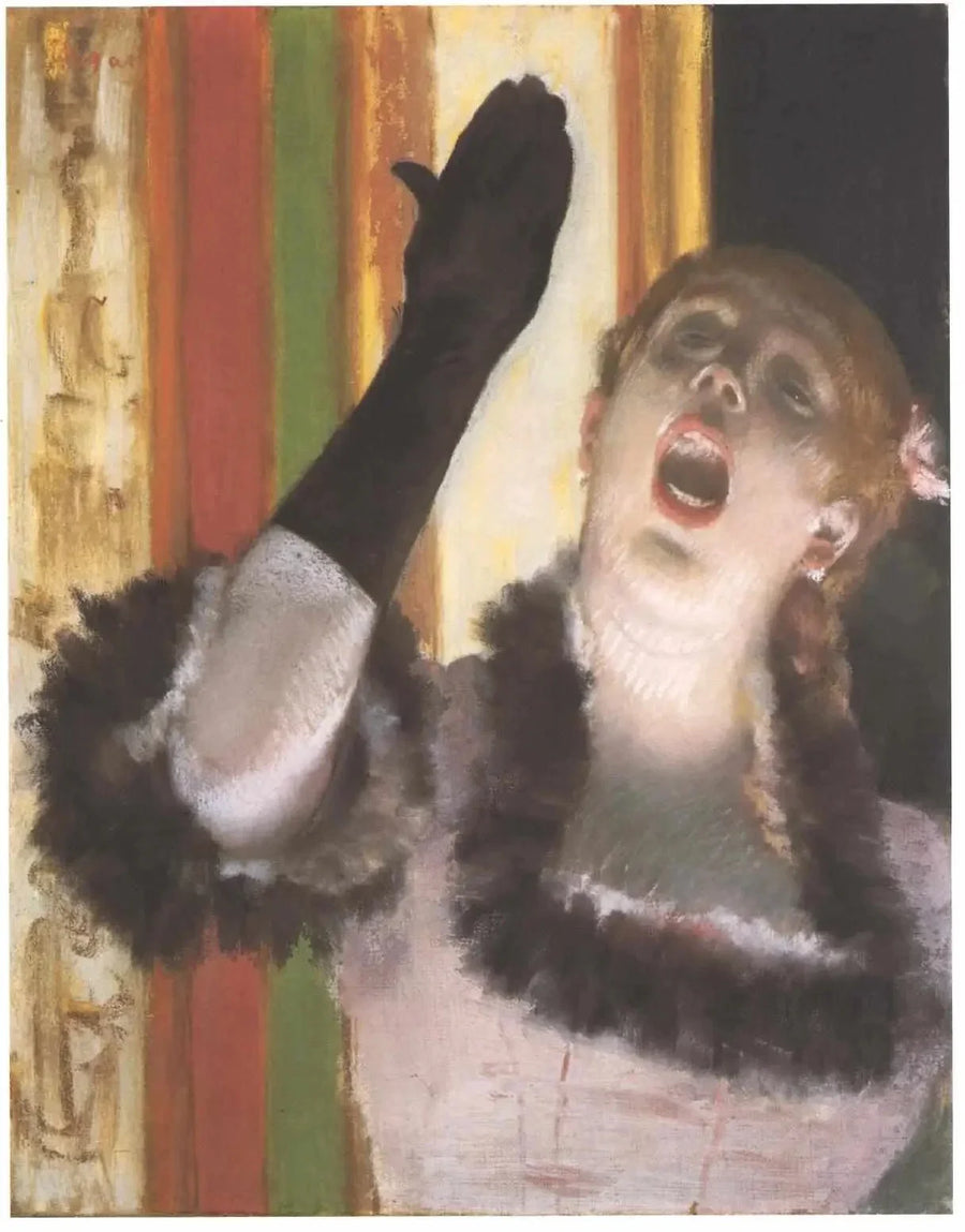 Kafe Şarkıcısı - Edgar Degas