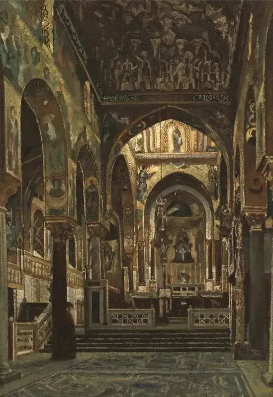 Palatine Şapeli, Palermo - Frederic Leighton
