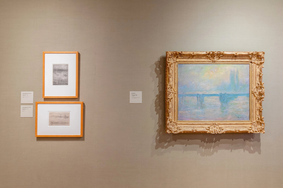 Charing Cross Köprüsü, sis - Claude Monet